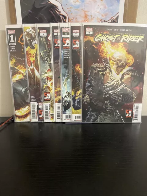 GHOST RIDER #1 2 3 4 5 7 8 1st print set MARVEL 2022 1st appearances