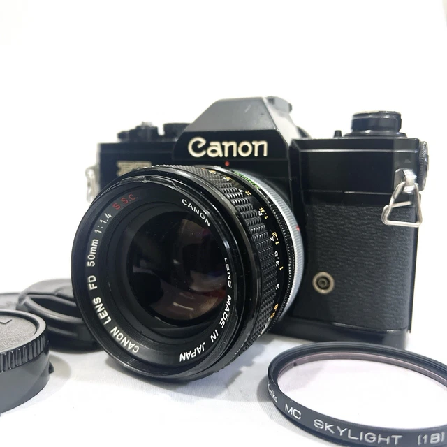 フィルムカメラ Canon FTb QL / FD 50mm f1.4 S.S.C Canon FTbとFD 50mm F1.4 S.S.Cのセットになります。