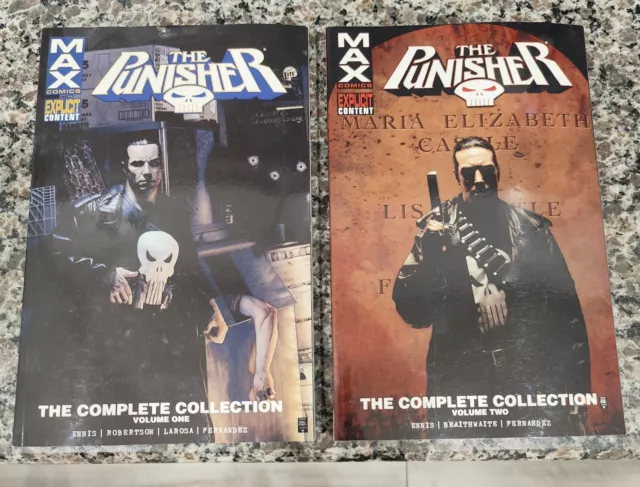 Punisher Max: The Complete Collection #1 And #2 (Marvel, 2016)