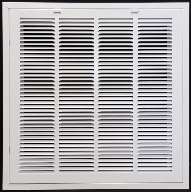 24X24 STEEL RETURN Air Filter Grille for 1" Filter HVAC Duct Cover Easy