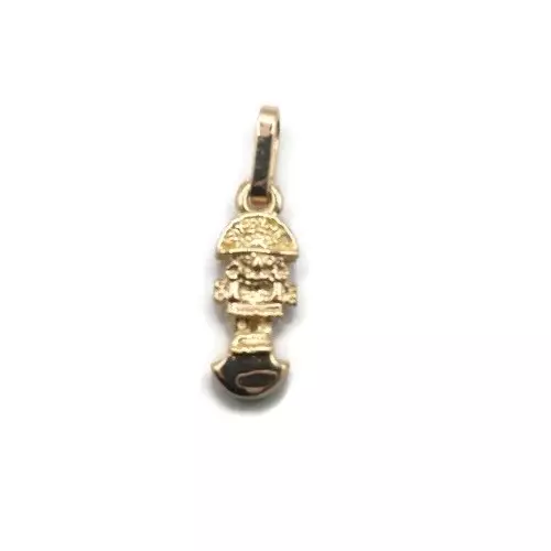 Handmade Peruvian Tumi Pendant in 18k Gold Symbol of Ancient Culture