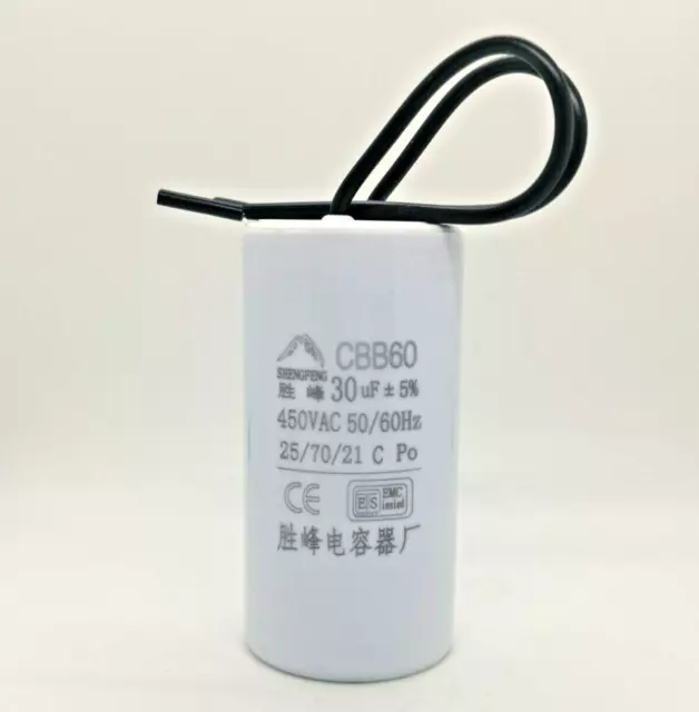 CBB60 Appliance Motor Run Capacitor 450V 50/60Hz 30uf AU Stock