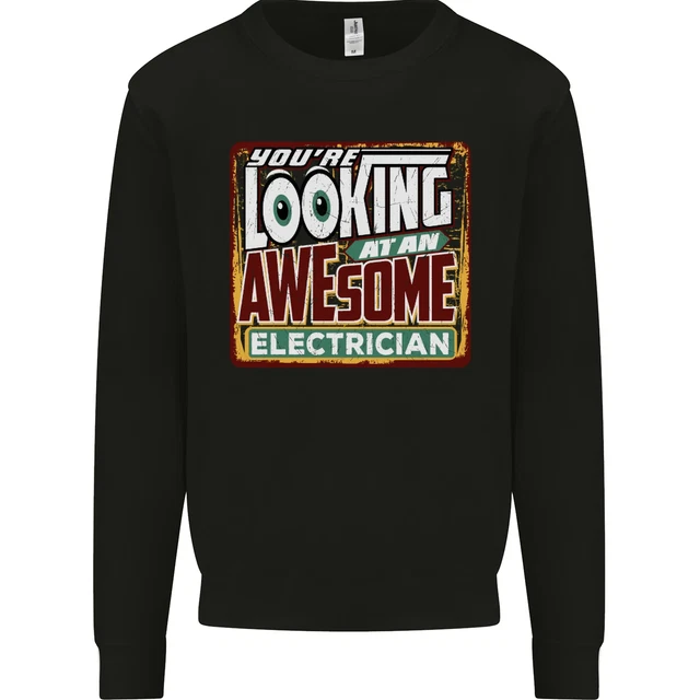 Un Stupenda Electrician Looks Like Felpa da Uomo Maglione