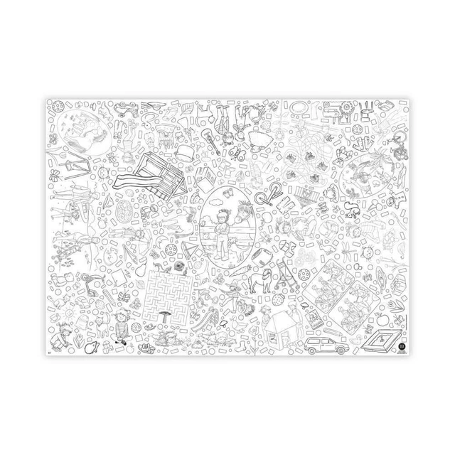 Mal Mich Bunt Ausmal-Tischdecke aus Papier Motiv Conni Stück 2021 2