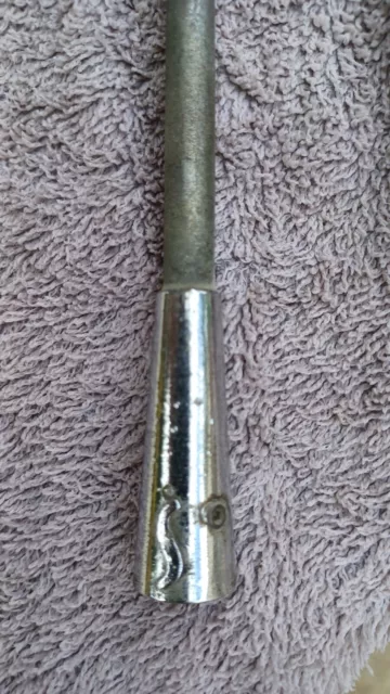 OEM 1950's 1960's Studebaker Antenna Assembly w/ Chrome Bezel 2