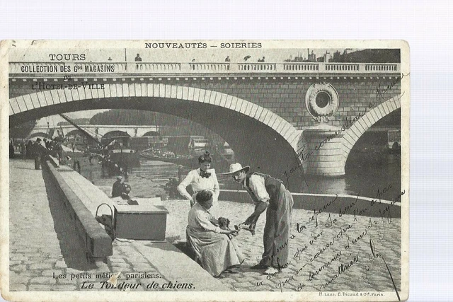 Cpa   Les Petits Metiers Parisiens / Le Tondeur De Chiens