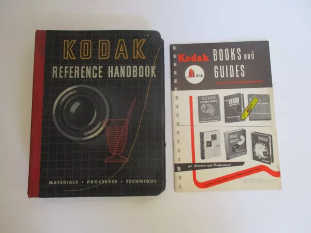 Kodak Reference Handbook 1945 with Kodak pamphlet on Books and Guides