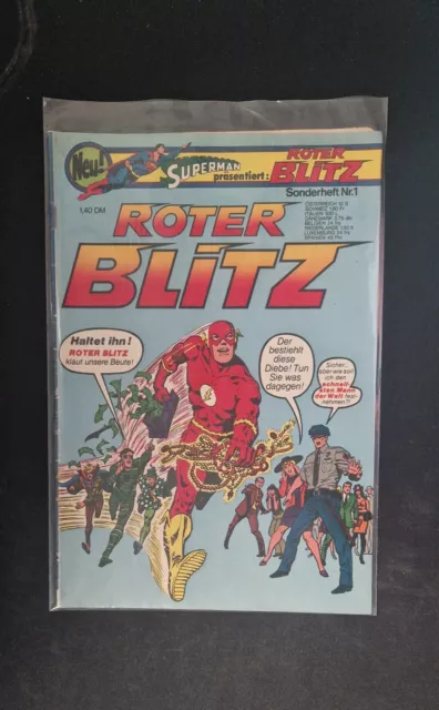 DC Comics - Superman Präsentiert: Roter Blitz - Sonderheft Nr. 1 - 1976