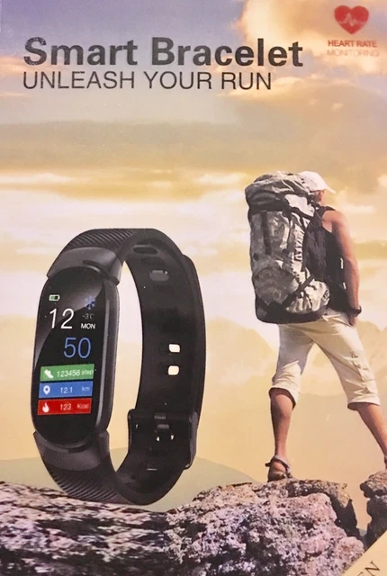 BRACELET SMART TRACKER d'activité Libérez votre course (rose) EUR