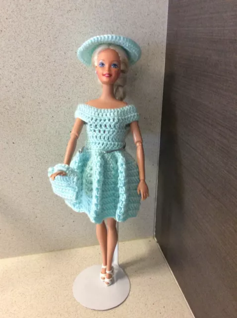 HANDMADE 28” (71CM) Barbie Flowery Summer Dress - Made in WA $15.99 -  PicClick AU