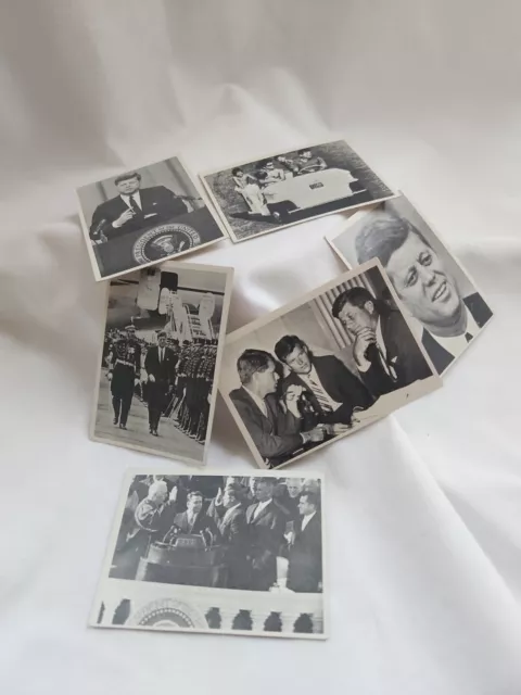 Vintage President John F. Kennedy 3-1/2"x 5-3/4" Photo Cards