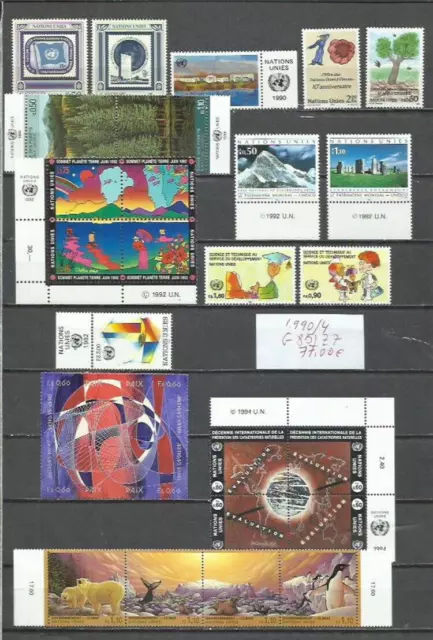 G851Zz- Mnh**Coleccion Sellos Naciones Unidas +77,00€ Ginebra Suiza Onu.