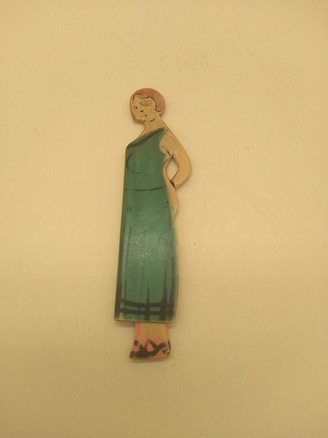 Ancien Peigne De Couture Défilé Mode Années 1990 - Matières Mélangées - Vintage