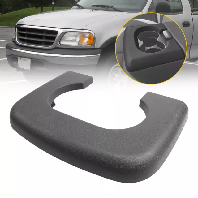 Center Console Cup Holder Pad Replacement Dark Gray Grey Fits Ford F150 1997-03