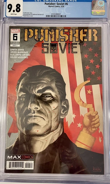 Punisher Soviet #6 Cgc 9.8 May 2020 Marvel Max Comics Rare!
