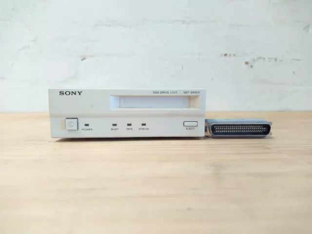 SONY DDS External Tape Drive Unit SDT-S9000 SCSI