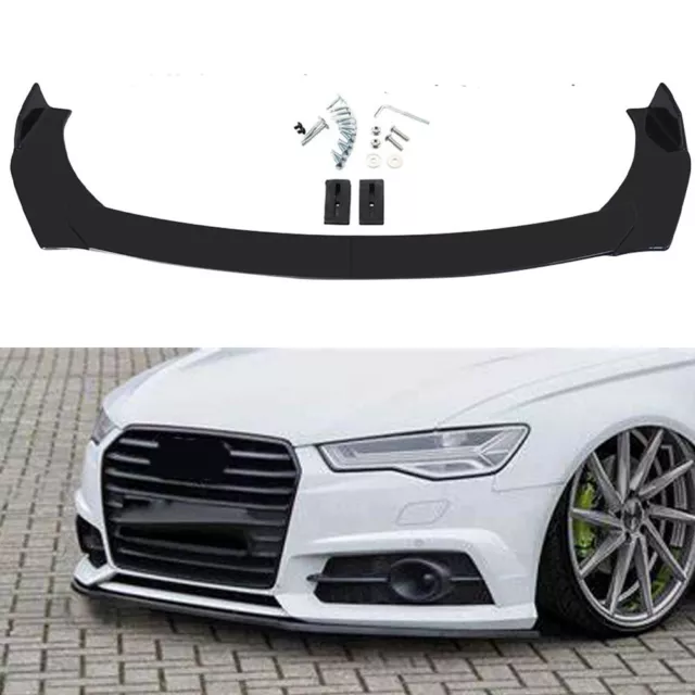 Diffusor Frontlippe Frontspoiler für Audi S6 A6 S-Line 4G/ C7 Facelift Hochglanz