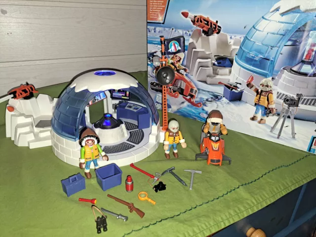 Playmobil 9055 Polar Ranger Hauptquartier Polarforscher mit OVP