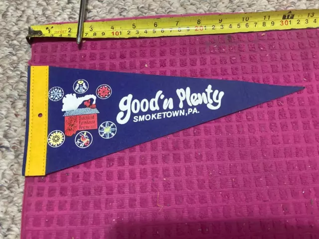 Defunct Good ‘n Plenty Restaurant Smoketown Pennsylvania PA PENNANT Ship Fast