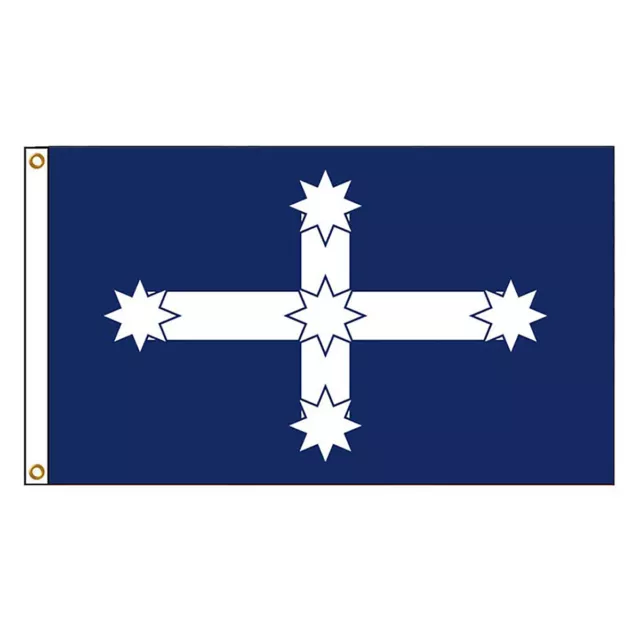 2PC x Large Eureka Stockade Flag Australia Day Heavy Duty Outdoor 150cm x 90cm
