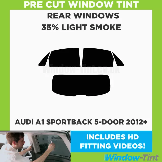 PSSC Professional Pre Cut Rear Car Window Film for Audi A1 3 Door