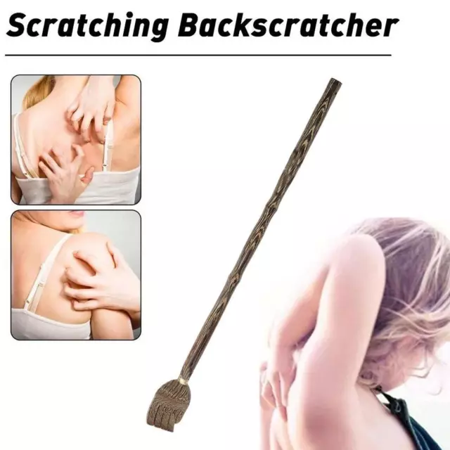 1pc Wooden Self Massager Itch Therapeutic Back Scratcher Massage Scratching G4R9 3