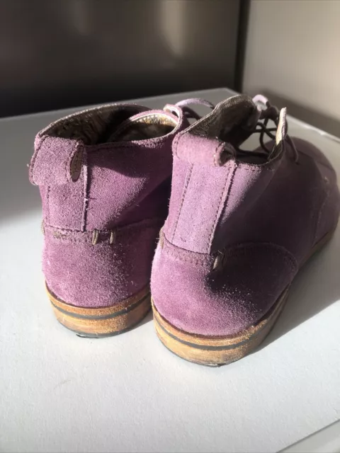 JONES BOOTMAKER MENS Purple Suede ankle boots size 43 uk 9 £12.99 ...
