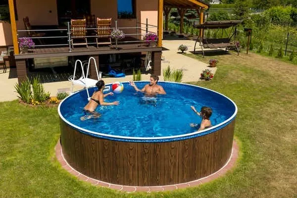 Above Ground Swimming Pool 15Ft Round Inground