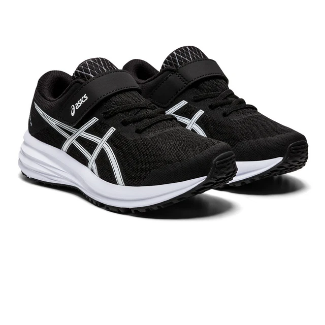 Asics Boys Patriot 12 PS Running Shoes Trainers Sneakers Black Sports Breathable