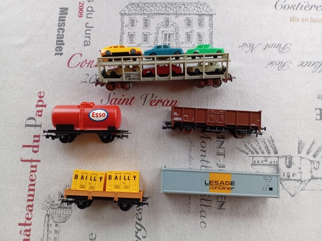 Jouef Ho 12v Loco Électrique Cc 7107 Fonctionne Av/Ar/Éclairage 1971/72