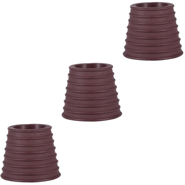 3pcs Contage de parapluie en caoutchouct