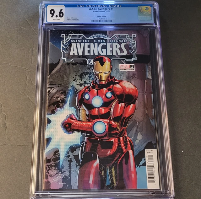 A.x.e.: Avengers #1 2022 Cgc 9.6 Salvador Larroca Connecting Variant Axe Marvel