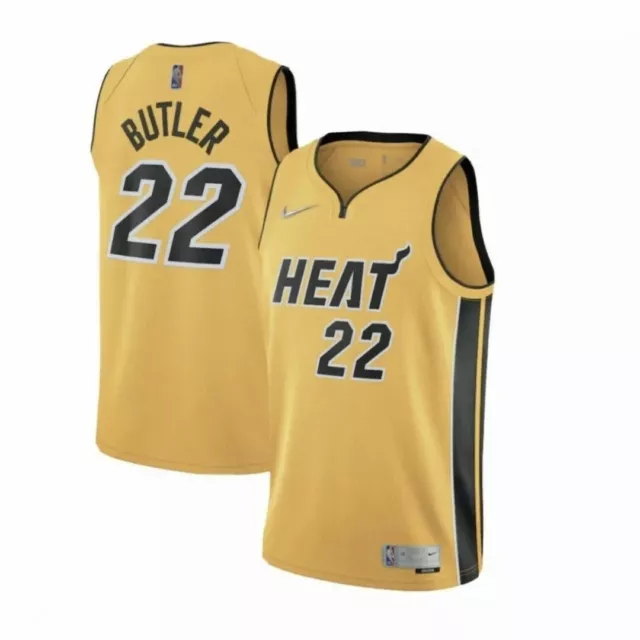 NBA Miami Heat #22 Jimmy Butler 2021-2022 City Jersey Black - Kitsociety
