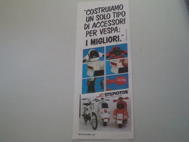 advertising Pubblicità 1984 VESPA PX 125 e WIMPEX