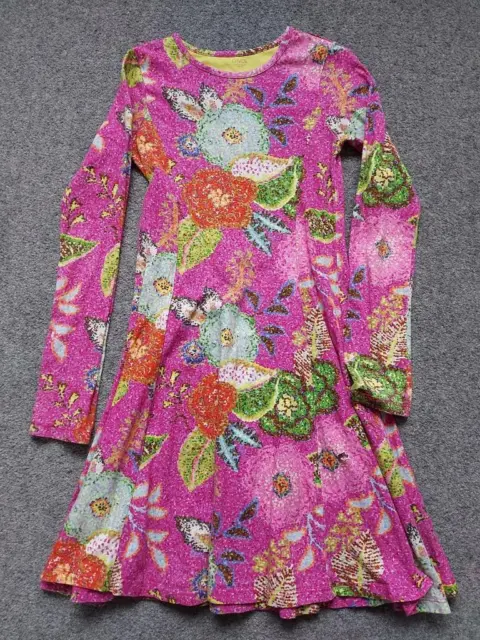 Oilily Girls, Multicoloured. Long Sleeve Dress   10 Yrs 140 Cm