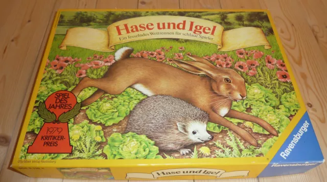 Hase und Igel - Spiel d. Jahres 1979 - Familienspiel - Brettspiel - ab 8 Jahren