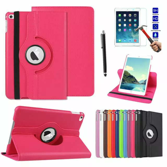 Smart 360 Rotate Leather Case Cover For iPad Mini 2 3 / 4 Pro 10.5 9.7 Air Air2