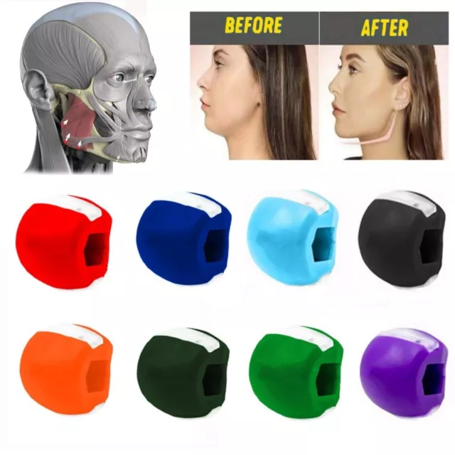 FACIAL CHEW BITE Muscle Redefine Jawline Trainer Double Chin Jawliner $7.54  - PicClick AU