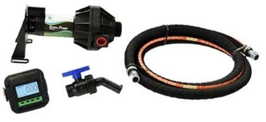 Dura Pump Bottom Unload with 12' XLPE Discharge Hose - 110V Viton | DPB-4015NV