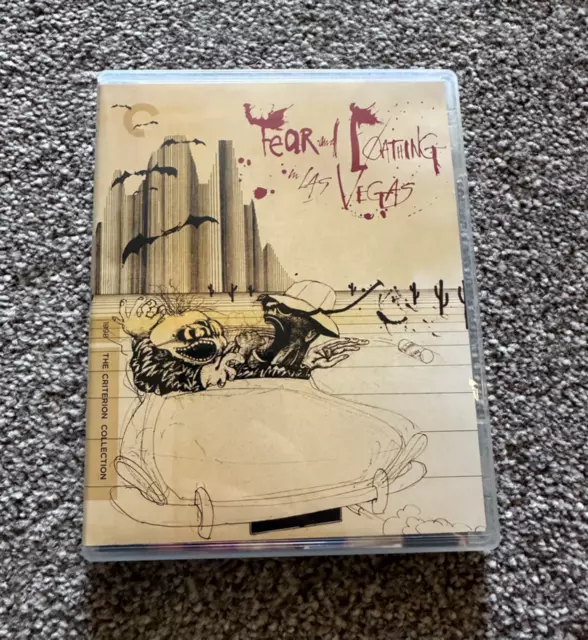 Fear and Loathing in Las Vegas - Criterion Collection blu-ray - region A