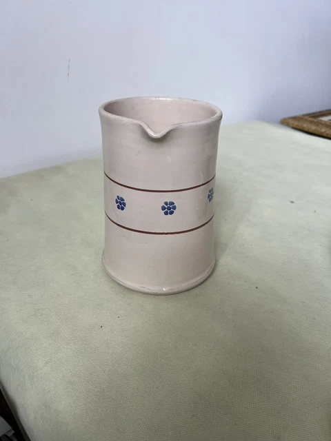 Vintage Ceramica Caraffa Brocca 18 Cm Grottaglie  Puglia Pugliese Vintage