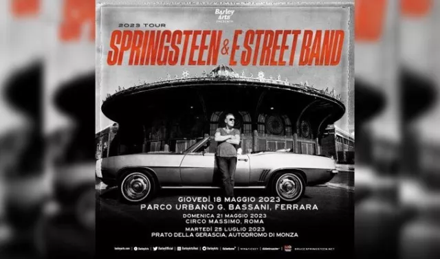 Biglietti Tickets Concerto Bruce Springsteen Ferrara Pit A 18-05-23