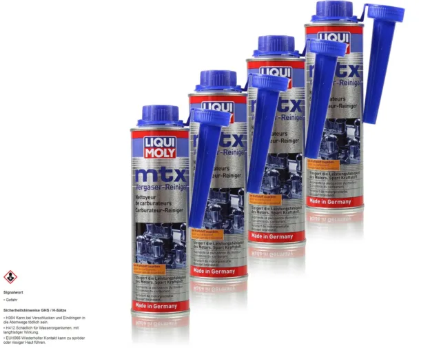 4x300 ml Original Liqui Moly 5100 Dose MTX Vergaser-Reiniger