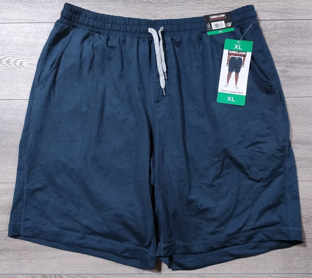Kirkland Signature Shorts Adult X-Large Blue Lounge Shorts Mens
