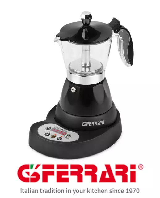 G3Ferrari G10045 Risveglio espresso Electric Moka Italian Coffee Maker Programma