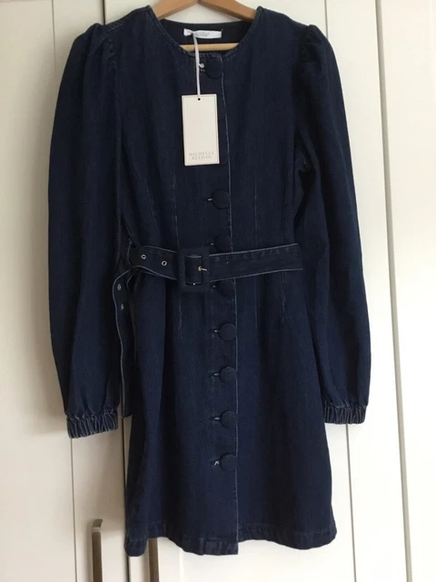 white christmas dresses Michelle Keegan Denim Dress Size 8 – The Wardrobe main image 1