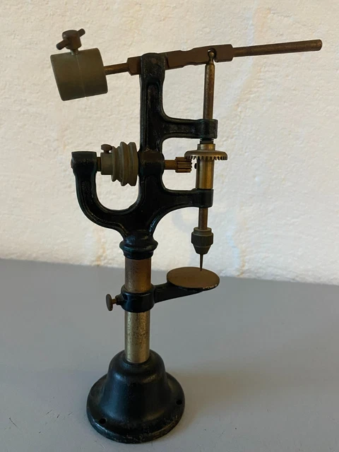 Modell Standbohrmaschine antik ca. 20 cm hoch