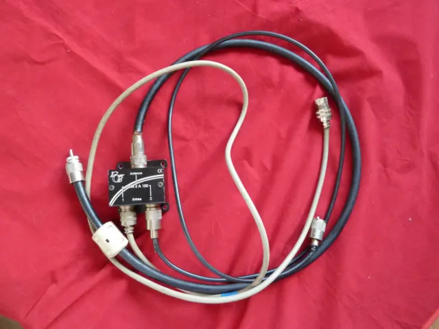 Pro CB Ham Radio Dual Antenna Coupler - Cables & Connections PL295