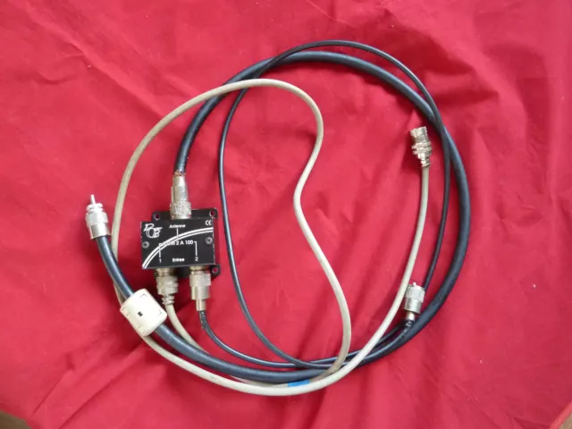 Pro CB Ham Radio Dual Antenna Coupler - Cables & Connections PL295