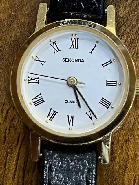 Splendido Orologio Da Donna Chic Sekonda NSG Quarzo In Pelle - Funzionante